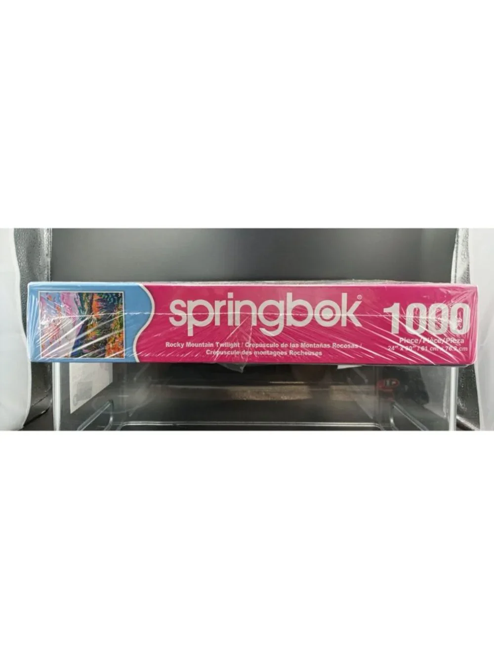 Springbok 1000-Piece Jigsaw Puzzle - Rocky Mountain Twilight